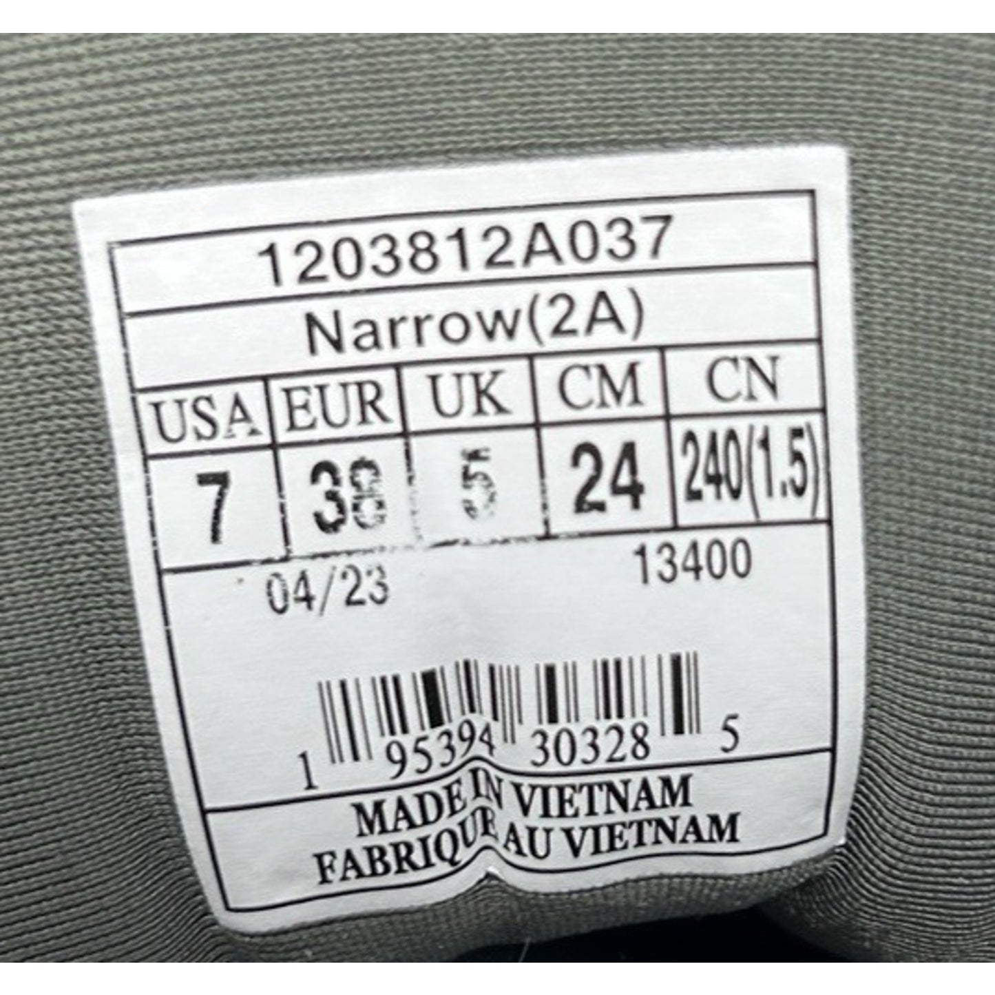 Brooks Womens Adrenaline GTS 23 1203811B037 Black Running Shoes Sneakers Sz 7