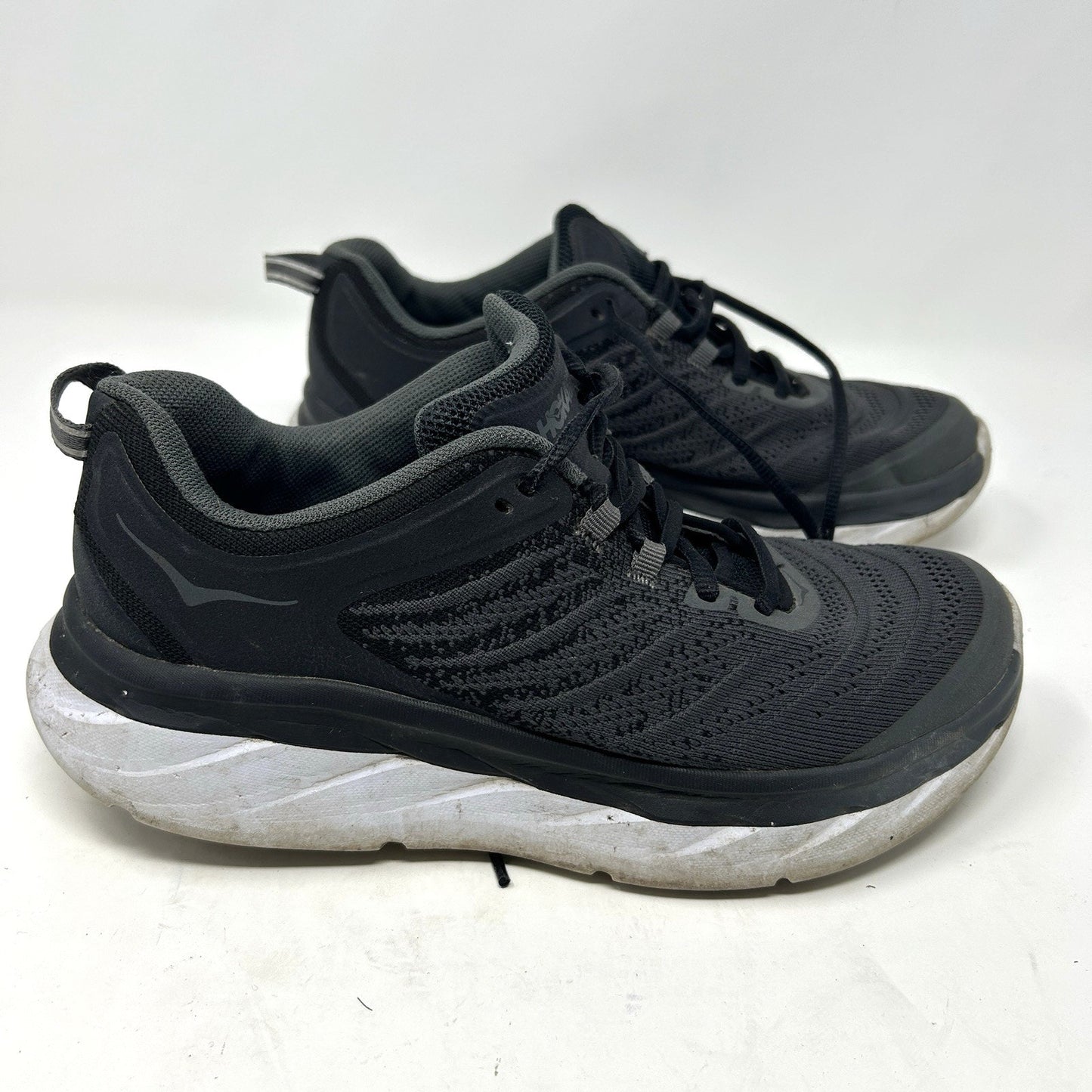 Hoka One One Men’s Akasa, Black Running Shoes, Size 8D