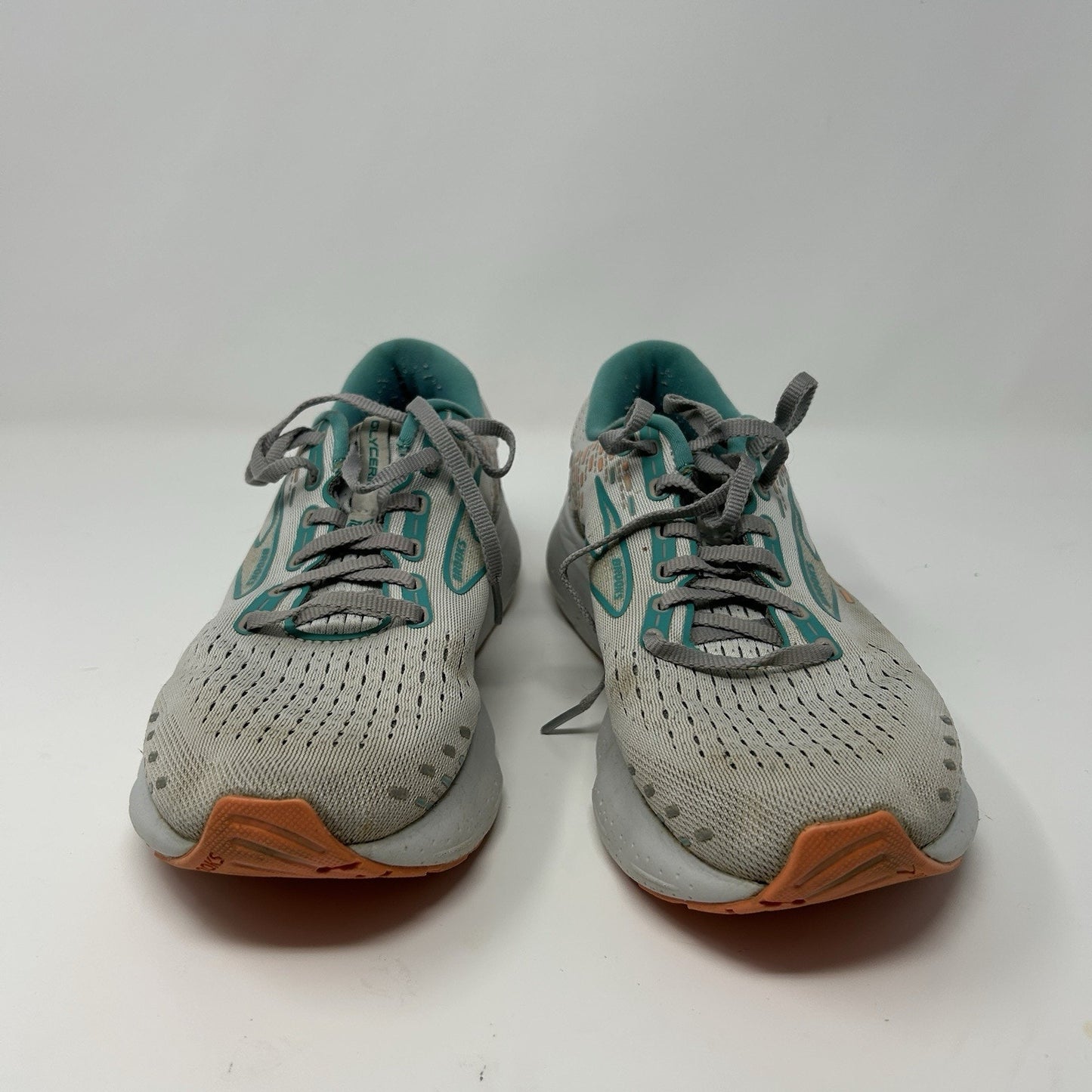 Brooks Womens Glycerin 20 1203691D061 Gray Running Shoes Sneakers Size 9.5