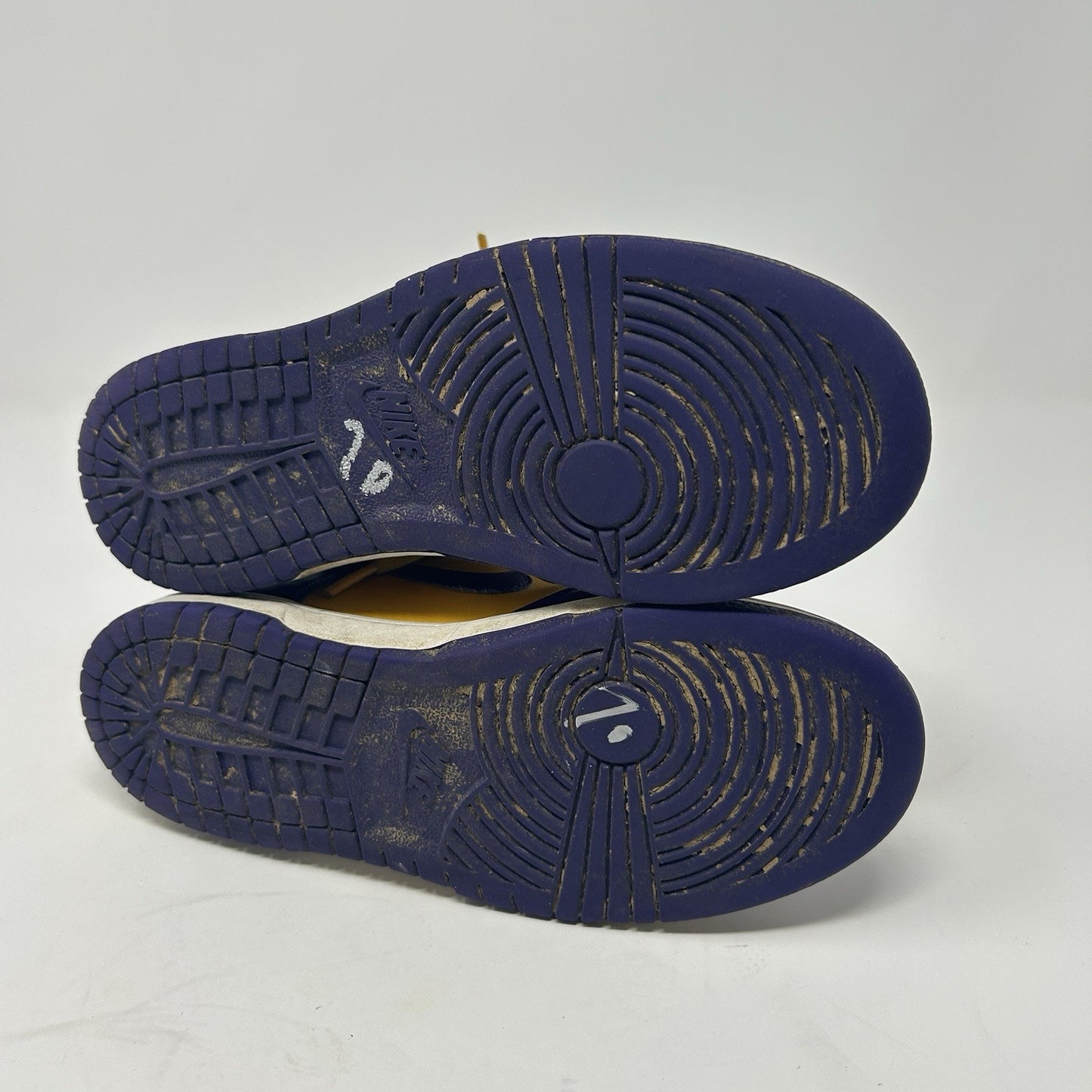 Nike Dunk High Lakers Purple Gold Preschool DZ4455-500 Kids Size 2Y