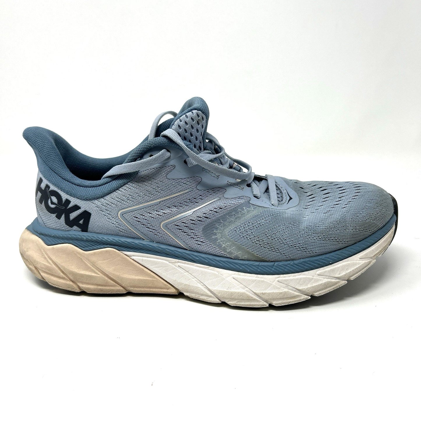 Women’s Hoka One One Arahi 5 Blue Athletic Running Sneakers Shoes Size 9 B