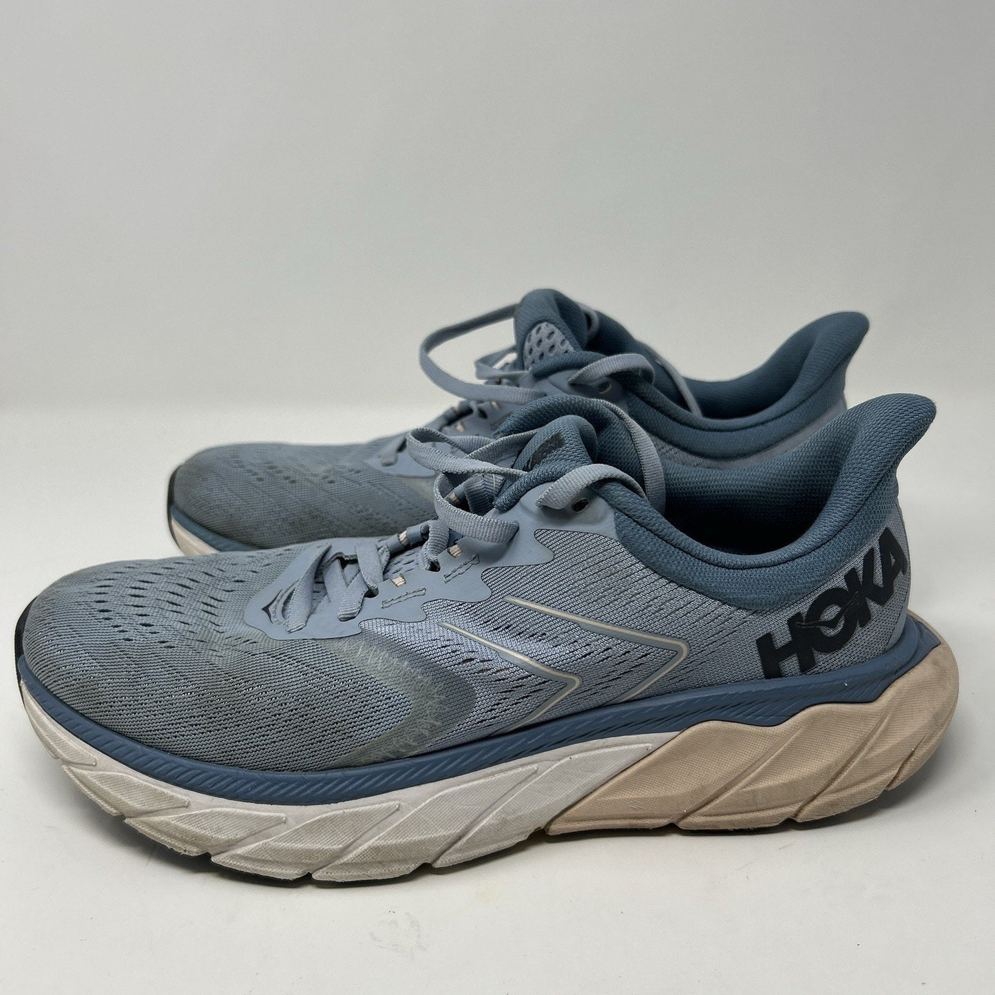 Women’s Hoka One One Arahi 5 Blue Athletic Running Sneakers Shoes Size 9 B