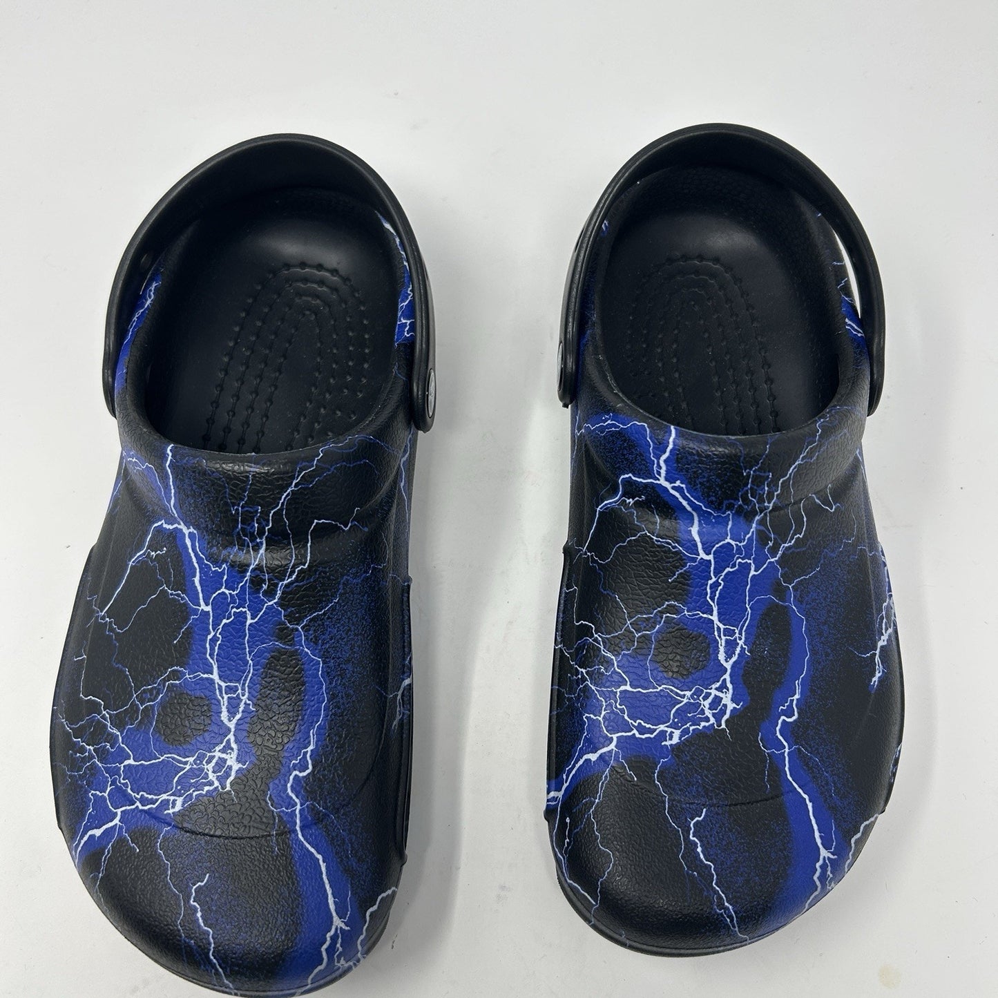 Crocs Bistro Lightning Bolt Comfort Clogs Slip Resistant Heel Strap Unisex M6 W8