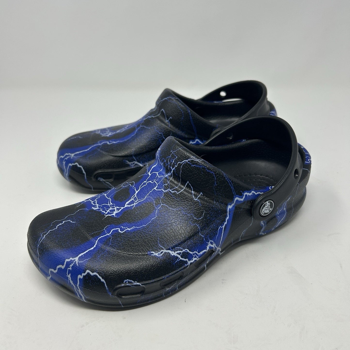 Crocs Bistro Lightning Bolt Comfort Clogs Slip Resistant Heel Strap Unisex M6 W8