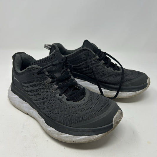Hoka One One Men’s Akasa, Black Running Shoes, Size 8D