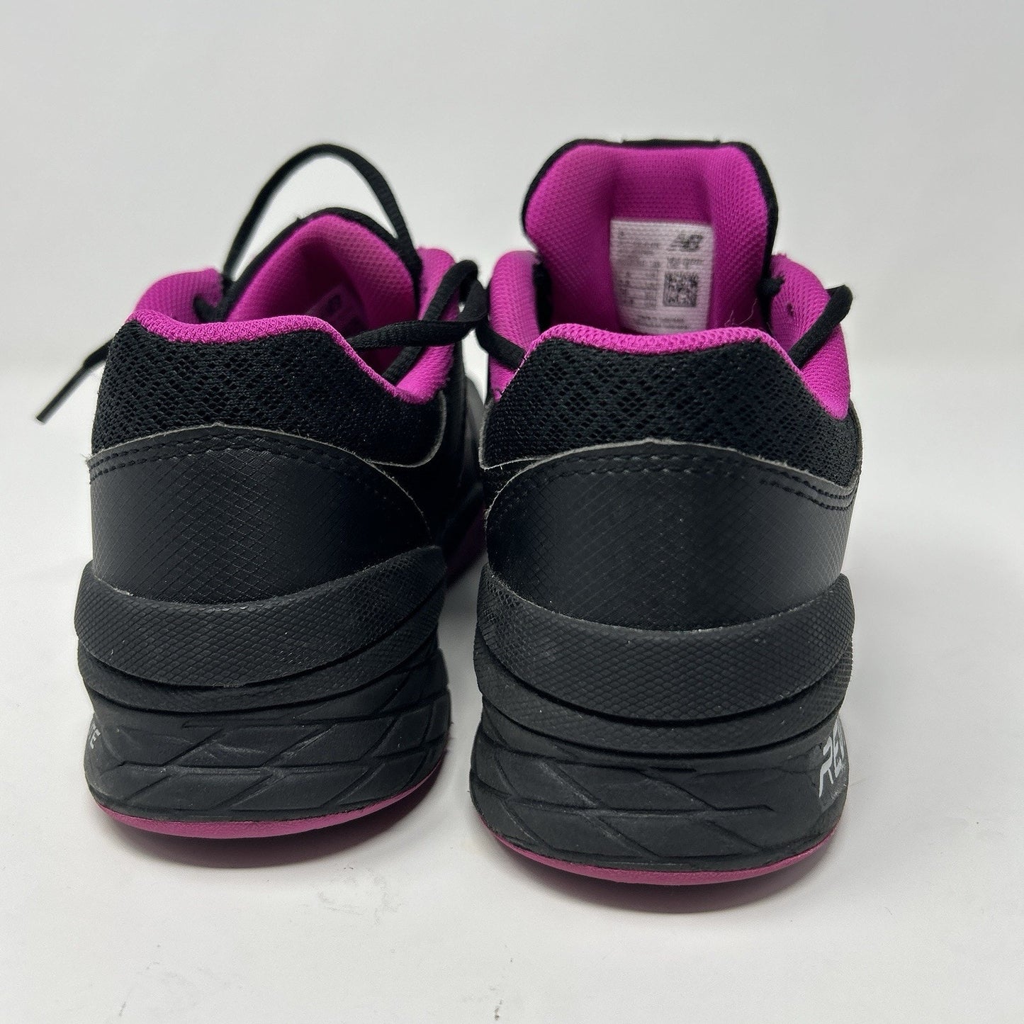 New Balance Womens Court WC1006WR Black Pink Revlite Tennis Athletic Shoes 7.5