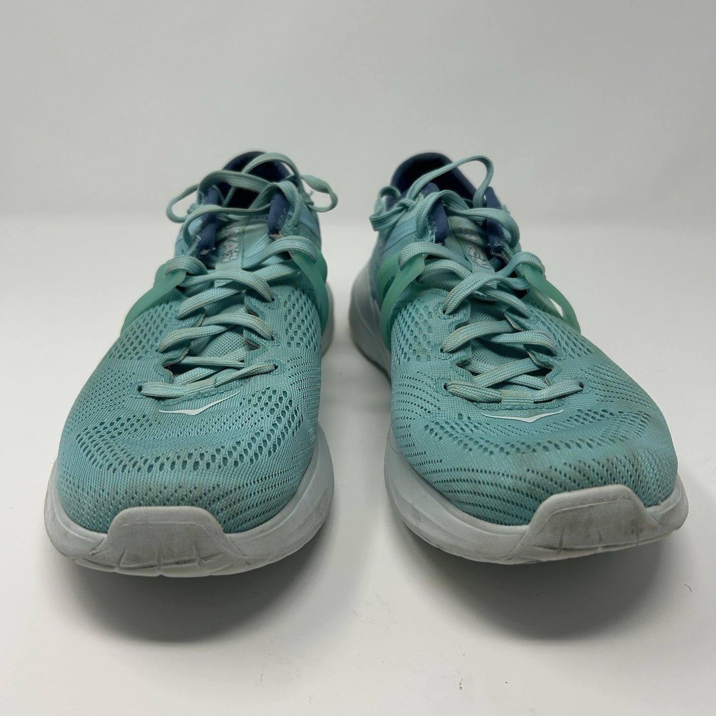 Hoka One One Sneakers Womens 10.5 Tivra 1099735 ASWB Blue Running Gym Shoes
